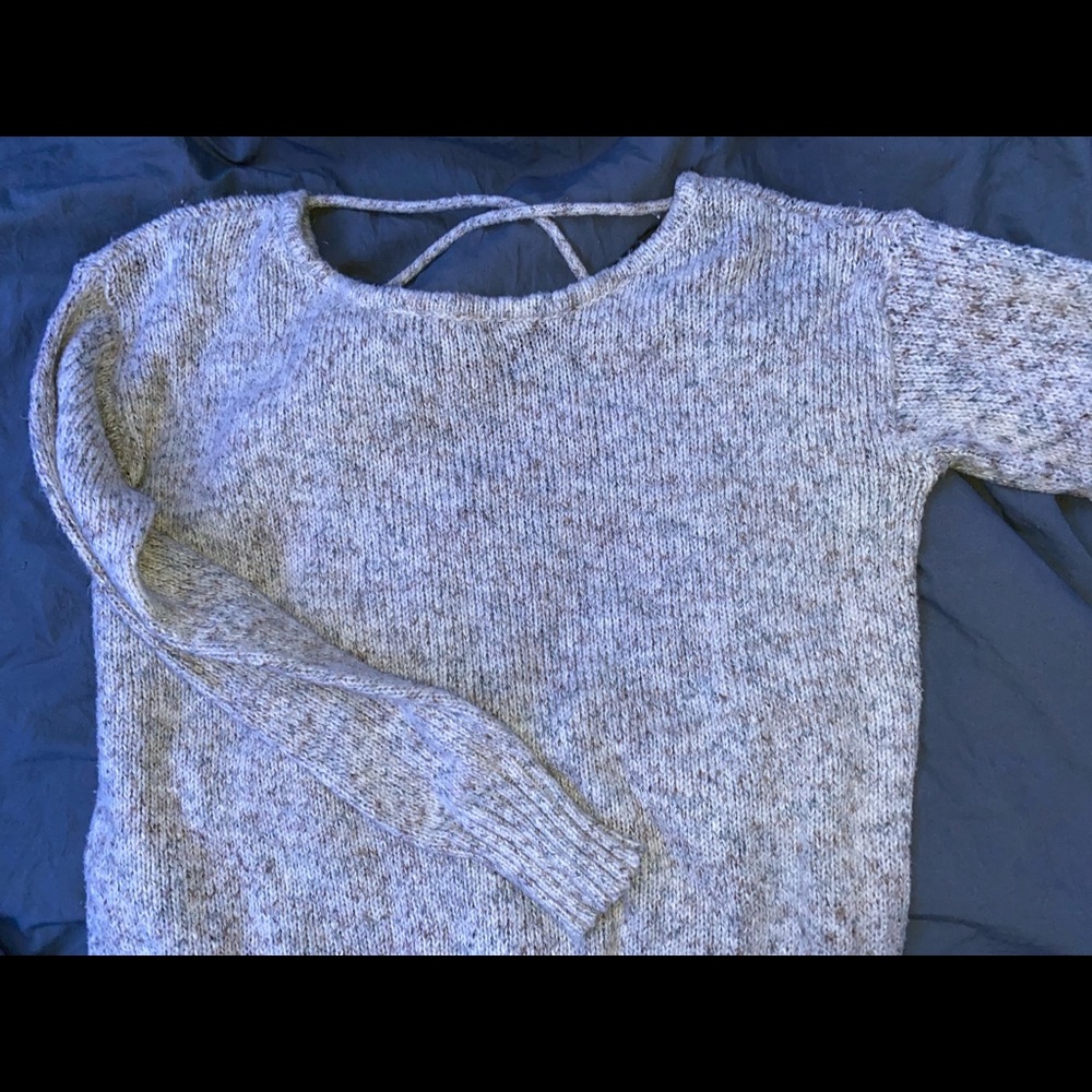 American Eagle Cross Back Sweater Never Worn